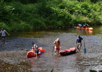 République Tchèque Mala Skala bohême Rafting
