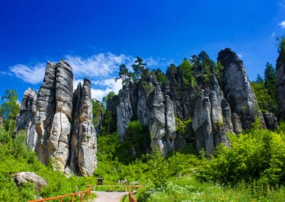 République Tchèque Bohême Cesky paradis