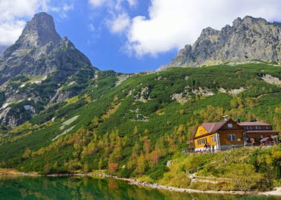 Slovaquie Vallée Kezmarska Tatras lac vert