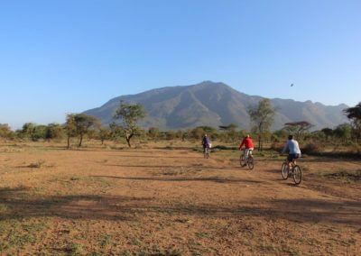 Tanzanie Longido balade en vélo
