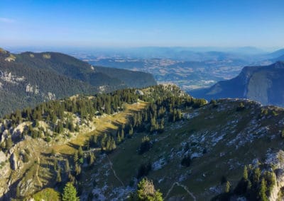 randonnée en Chartreuse, vue panoramique du sommet