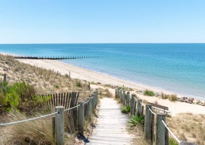 France Vendée chemin accès plage