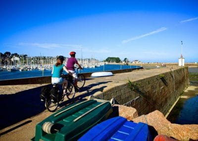 France Bretagne côte granit rose Le tour de manche à vélo