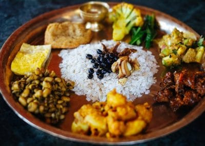 Plat Népalais, Dal Bat